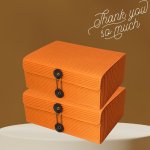 画像18: プレゼントキャンペーン中 ！【アウトレット】マルチボックスカラー｜イエロー・レッド・オレンジ　Lサイズ＠1枚あたり108.15⇒86.52円 (18)