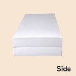 画像5: 【アウトレット】プレーンギフト　中箱：金色　　サイズ：小/中/大　波仕切の有無が選べます (5)