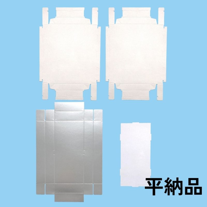 画像9: プレーンギフト　中箱：銀色　サイズ：小/中/大 (9)