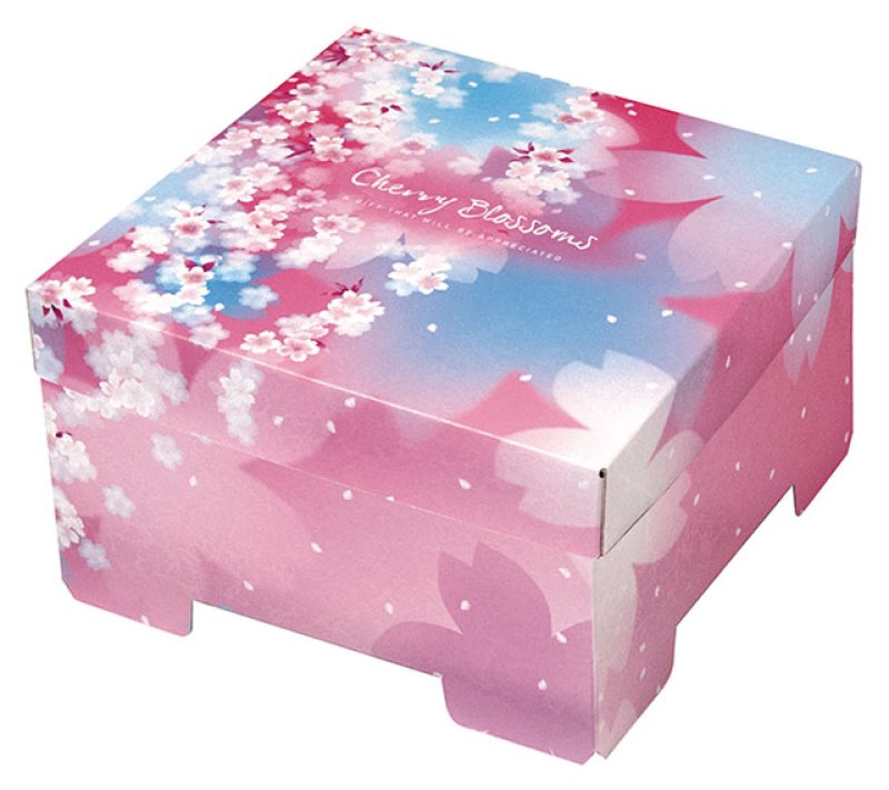 画像1: お重箱　桜　／単価　314円 (1)