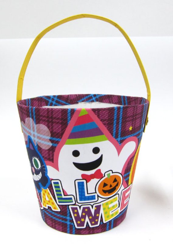 画像1: 【ハロウィンアウトレット】ハロウィンチェックトリオバケツ7個入り　/１つ148円 (1)