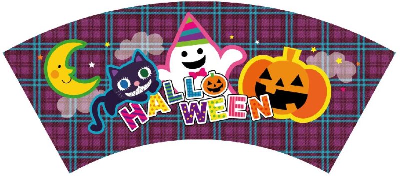 画像2: 【ハロウィンアウトレット】ハロウィンチェックトリオバケツ7個入り　/１つ148円 (2)