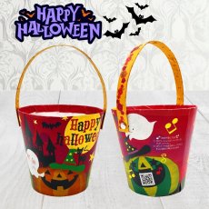 画像7: 《新商品》【ハロウィン】HWナイトメロディ紙バケツ＠1つあたり251円 (7)
