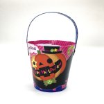 画像3: 【ハロウィンアウトレット】２０％OFF！カボチャお散歩メロディ紙バケツ＠1つあたり233.00円⇒186.40円 (3)