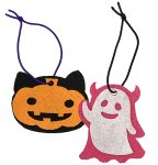 画像1: 残りわずか【アウトレット】ハロウィンフェルトタグ（2種）＠1つ40.00→30.00円 (1)