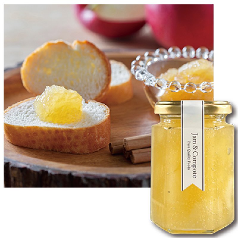 ※イメージ画像／つぶつぶ林檎ジャム（3種には含まれません）