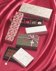 画像5: 【トリュフ用貼り箱】ハート(２〜6個、８個、10個入り用)＠1組あたり181.00〜274.00円 (5)