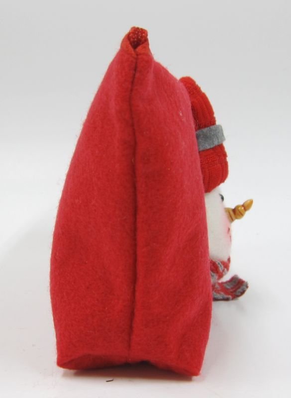 画像2: 【アウトレット】スノーマンレッドポーチ＠1つ270.00→110.00円 (2)