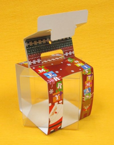 画像3: 残りわずか【クリスマスアウトレット】ＸｍａｓクリアＢＯＸ（ステンド）＠1つあたり87.00→78円