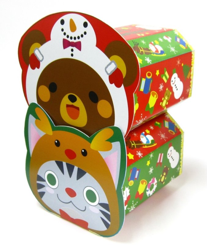 画像17: 【クリスマスアウトレット】ノリノリＢＯＸネコ/1つあたり57.60→34.00円 (17)