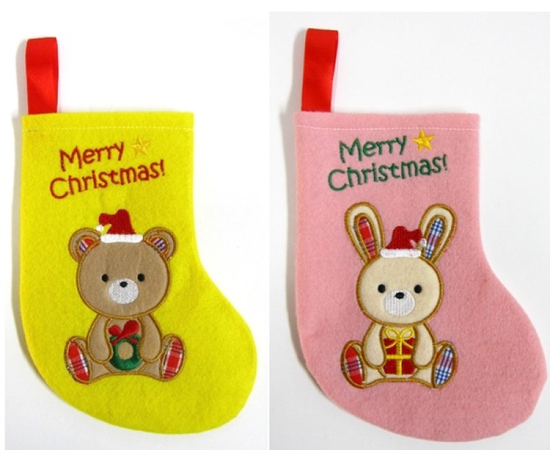 画像1: 残りわずか【アウトレット】ファーストクリスマスブーツIII（２種）＠1枚あたり280.00円→168円 (1)