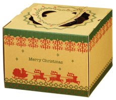 画像2: ◎残りわずか【クリスマスデコ★特別価格】３０％OFF！エコクリスマス６Ｄ（Ｈ１３５）＠1枚128.70円⇒90円 (2)