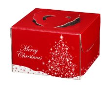 画像2: 【Xmasデコ】レッドツリーＥ６Ｄ（１２５Ｈ）＠1枚あたり126.30円 (2)