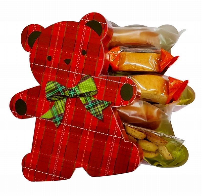 ※お菓子を入れたイメージです