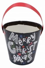 画像2: 【クリスマス応援！】メリーメロディ紙バケツ＠１つあたり212円 (2)