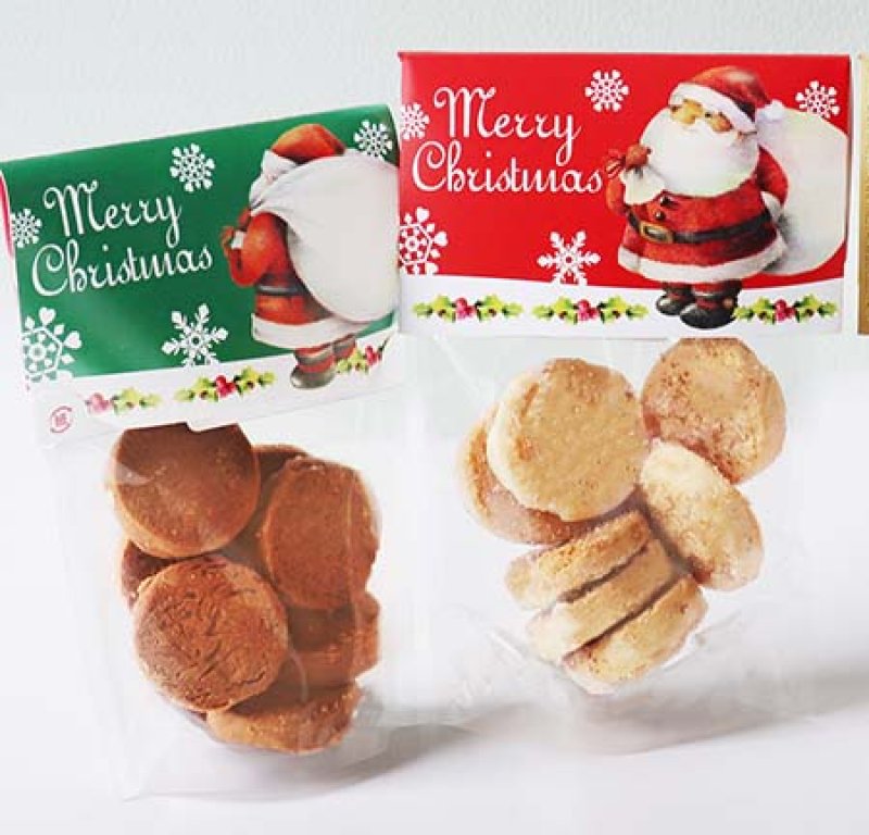 画像1: 【クリスマス】クリスマスサンタ柄ヘッダー＠1枚あたり31.00円 (1)