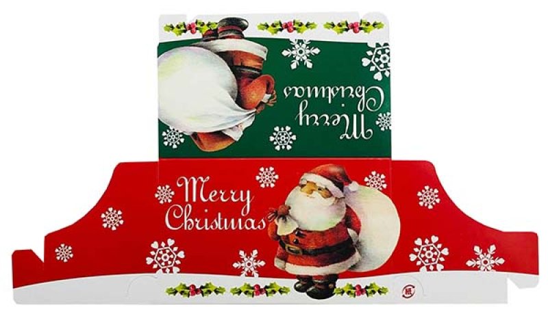 画像2: 【クリスマス】クリスマスサンタ柄ヘッダー＠1枚あたり31.00円 (2)