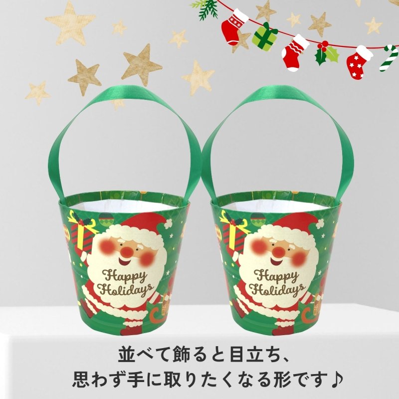 画像6: 【クリスマス】ハッピーメロディ紙バケツ＠１つあたり212円 (6)