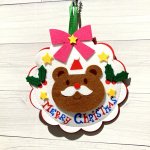 画像11: 【アウトレット】クマサンタオーナメント＠１枚あたり180.00→70.00円 (11)