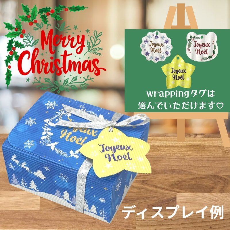 画像14: 【500円ぽっきりワンコインセール】マルチギフトM　Xmas　タグ付き×4枚入り＠1枚あたり125円 (14)