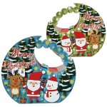 画像1: 残りわずか【クリスマスアウトレット】サンタの森キャリー（月）＠1枚あたり54.00→38.00円 (1)