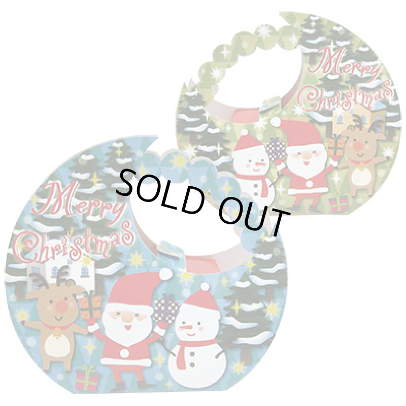 画像2: ●完売御礼【クリスマスアウトレット】サンタの森キャリー（月）＠1枚あたり54.00→38.00円 (2)