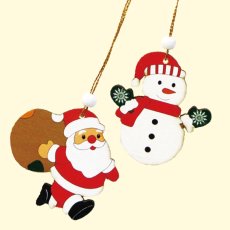 画像1: 【アウトレット】クリスマスクラフトタグ（２種）＠1つあたり37.00→22.20円 (1)