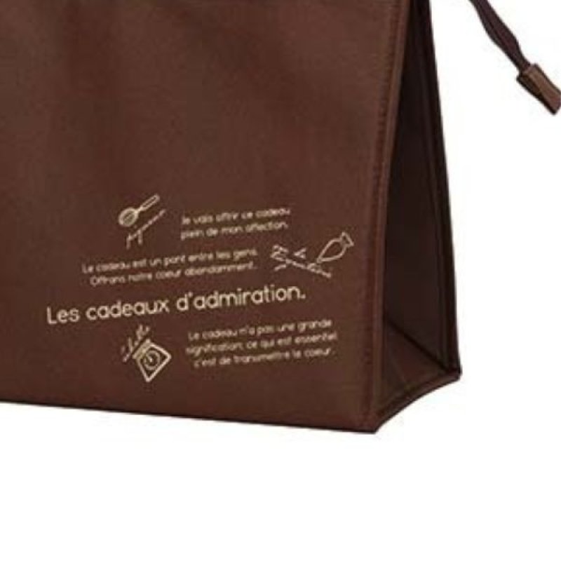 画像8: 保冷バッグ　クールバッグブラウン　Ｓ/Ｍ/Ｌ　５０枚入／単価 427〜580円 (8)