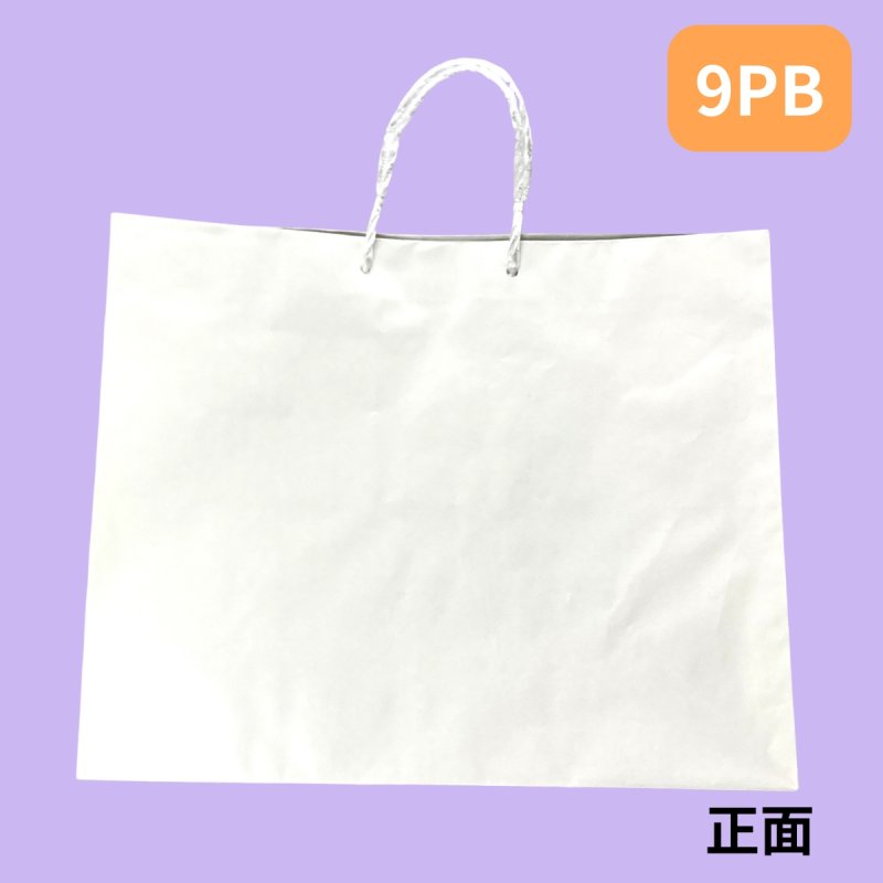 画像16: 【7PB終売・9PB欠品中】白無地紙袋Ｃ－０１－PB　７ＰＢ・８ＰＢ・９ＰＢ【デコ箱７号〜９号サイズまで】 (16)