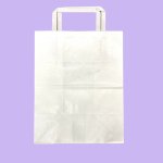 画像5: 白無地紙袋　ミニ20×13　200枚入 (5)