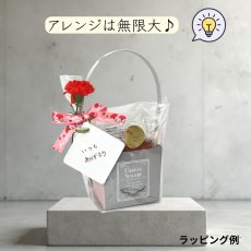 画像20: 【お試しプチセット】【組み立て済み】【新商品】ハンドルバスケット/グレー　少ロット２５個入り＠1つ122円/組み立て済納品 (20)