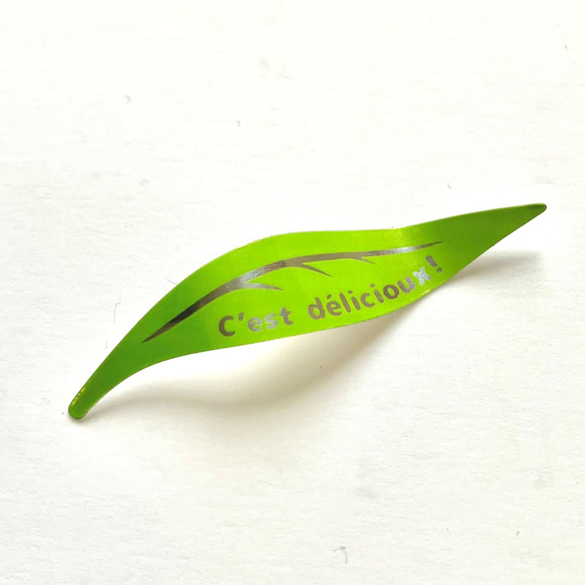 ツヤ銀/緑オリーブ