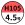 4.5号*200＠74.32