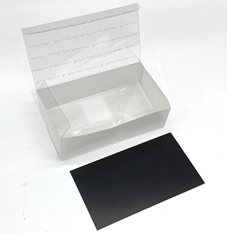 ６ヶ入用　黒色底紙付