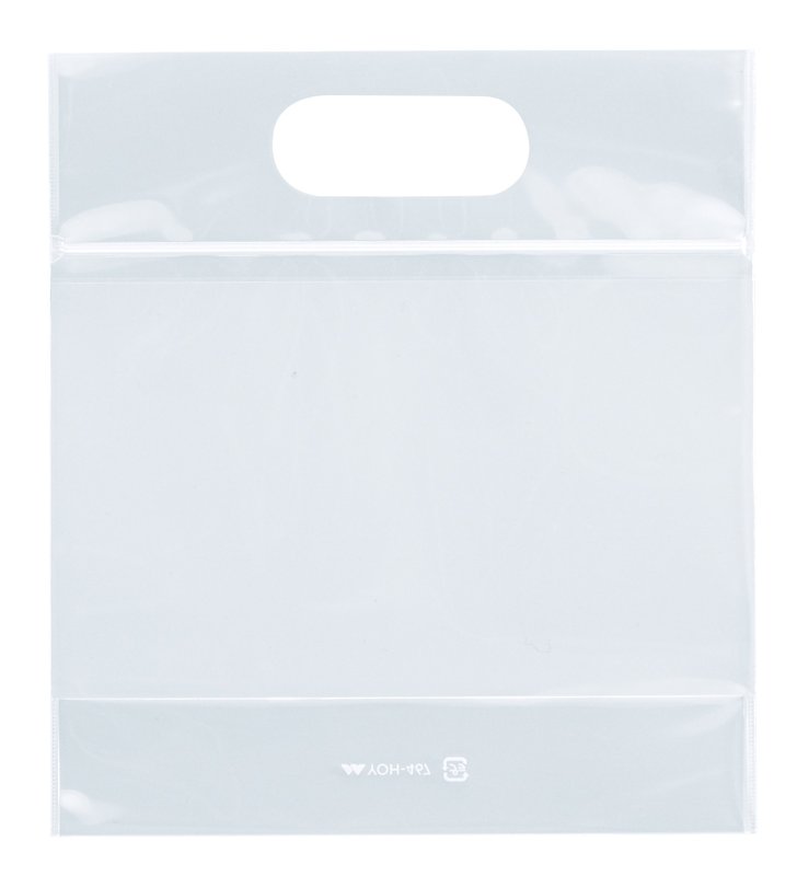 画像1: チャック付小判抜袋　無地　S＠1枚あたり52.50円 (1)