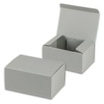 画像1: スタイリッシュBOX　グレー　１／２／４＠1枚あたり131.80〜169.40円 (1)