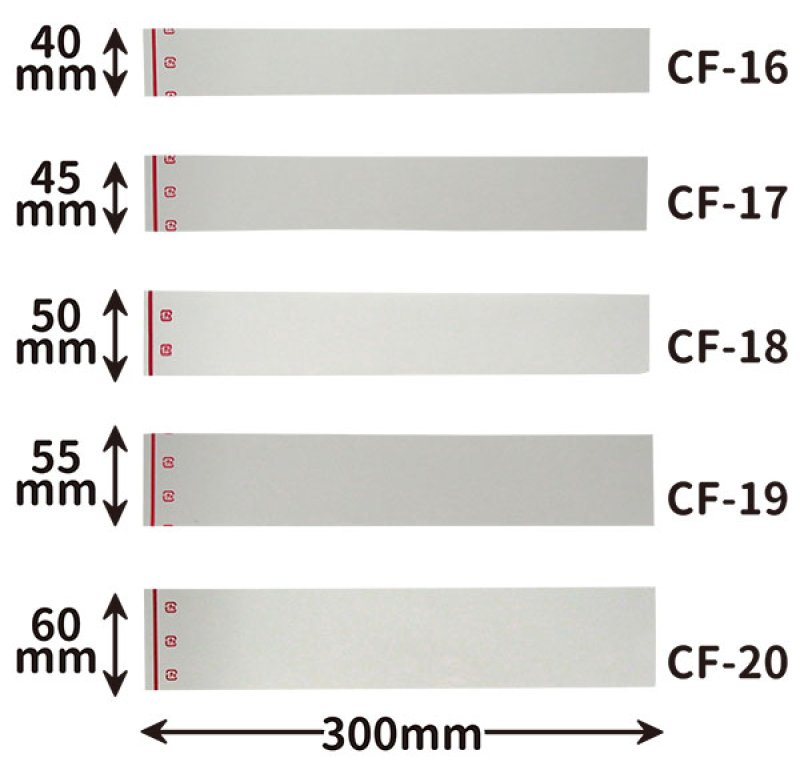 画像1: ケーキフィルム赤ライン　ＣＦ－１６/１７/１８/１９/２０＠1枚あたり2.40〜2.70円 (1)