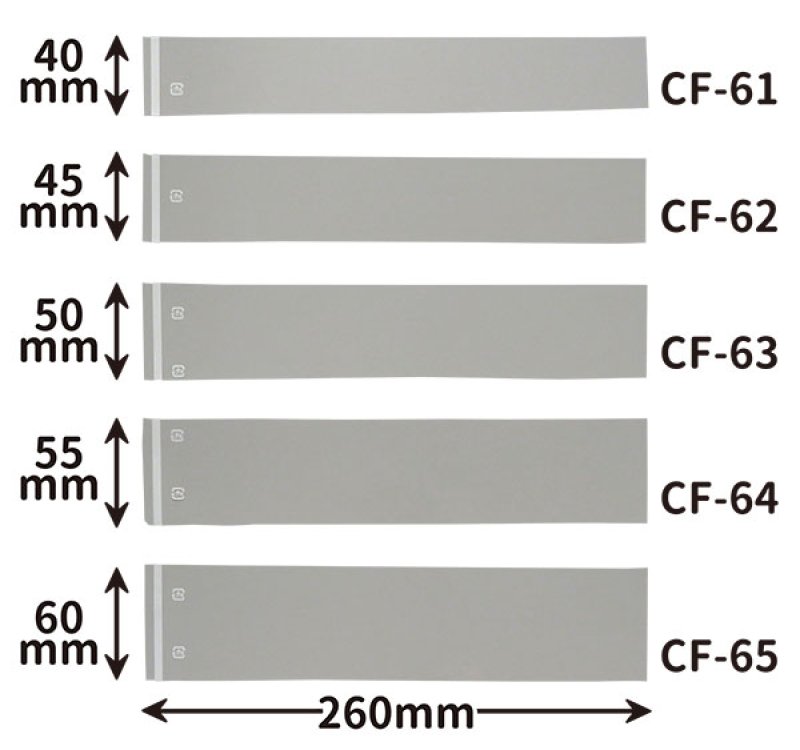画像1: ケーキフィルム白ライン　ＣＦ－６１/６２/６３/６４/６５＠1枚あたり2.10〜2.40円 (1)
