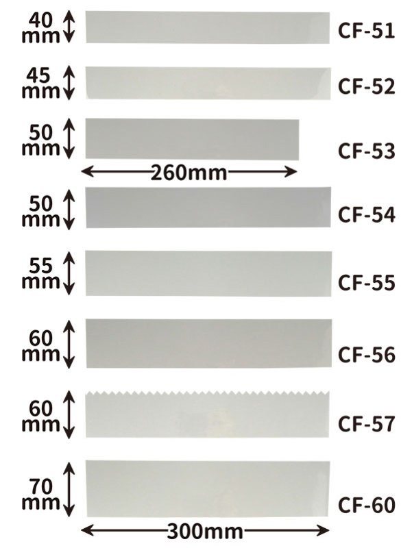 画像1: ケーキフィルム無地　ＣＦ－５１/５２/５３/５４/５５/５６/５７/６０＠1枚あたり2.20〜2.90円 (1)