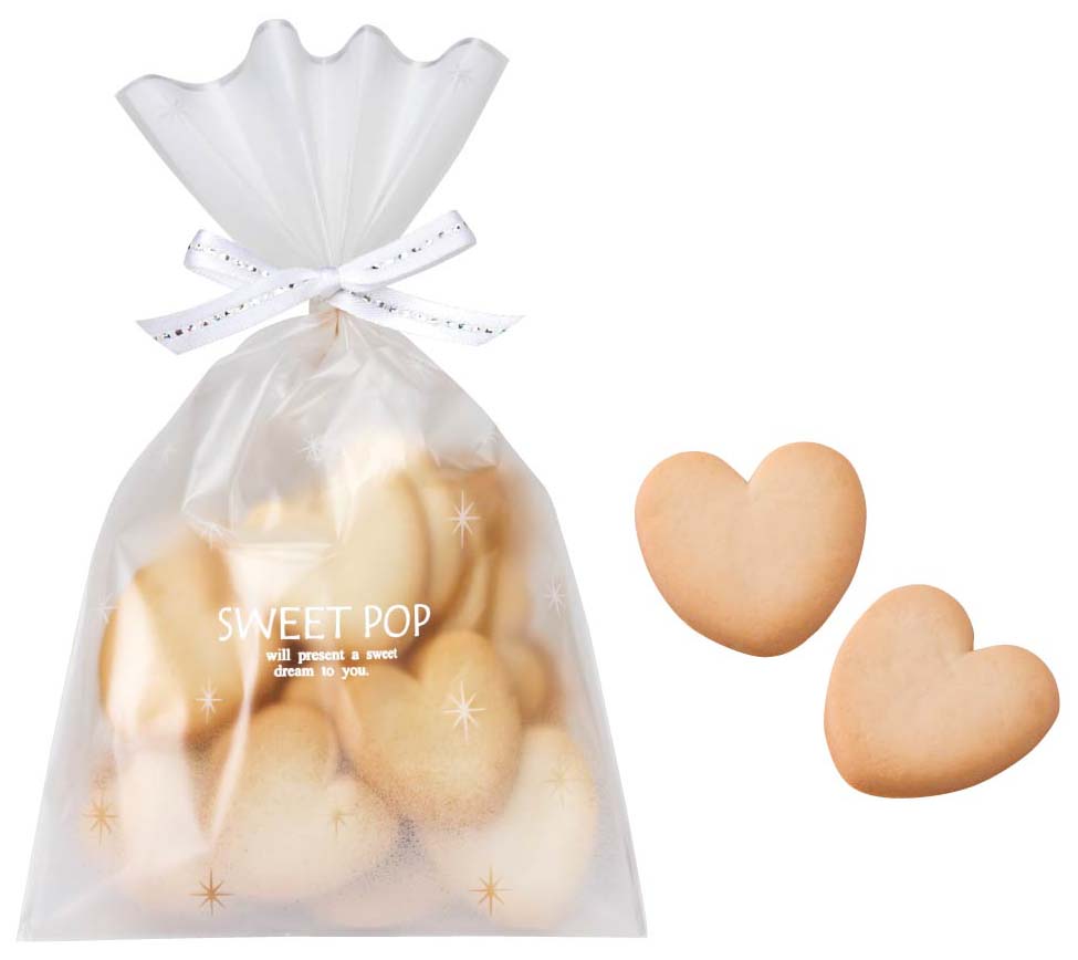 ハートクッキーパック es 1つ165円 ハートクッキーパック es 1つ165円